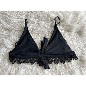 Kendall & Kylie Women’s Size XS Black Bikini Top kardashian